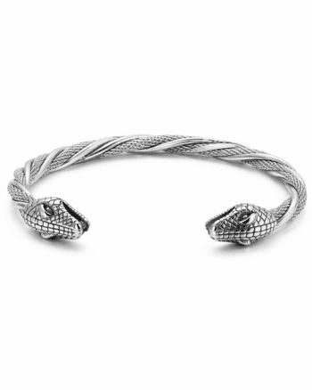 double wolf black stainless steel bracelet for men Egypt