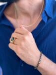 Men’s Stainless Steel Golden Ring