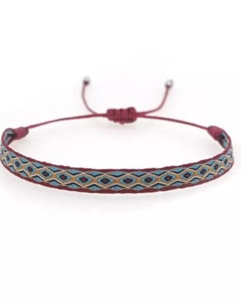 purple-blue-fabric-bracelet-men-egypt
