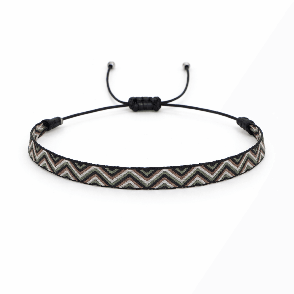 colored-waves-fabric-bracelet-men--egypt colored waves fabric bracelet for men Egypt adjustable