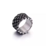 vintage stainless steel silver ring for men Egypt