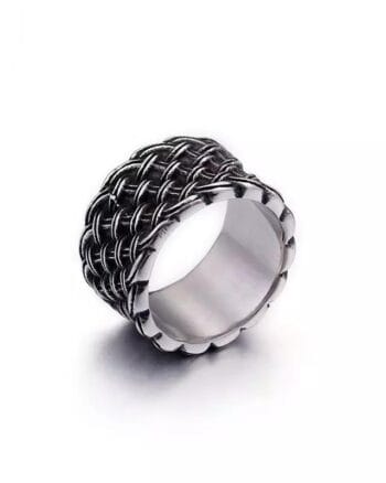 vintage stainless steel silver ring for men Egypt