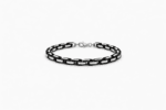 black silver bracelet for men Egypt stainless steel