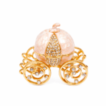 Pumpkin carriage trinket box designed for jewelry storage and elegant gifting in Egypt.