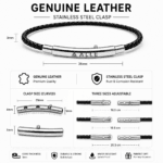 black-genuine–leather-bracelet-men-egypt