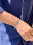 light blue waves bracelet men Egypt
