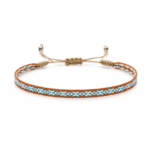 orange-blue-pattern-fabric-bracelet-men-egypt