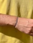 black-red-pattern-fabric -bracelet-men-egypt